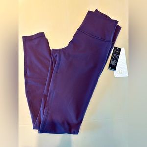 NWT Lulu Lemon Wunder Under High Rise Legging Purple size 6
